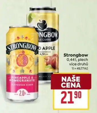 Billa Strongbow nabídka