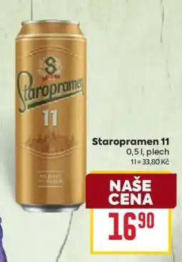 Billa Staropramen 11 nabídka