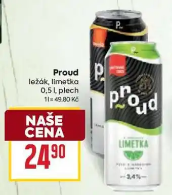 Billa Proud Ležák/Limetka nabídka
