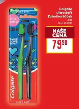 Billa Colgate Ultra soft Zubní kartáček nabídka