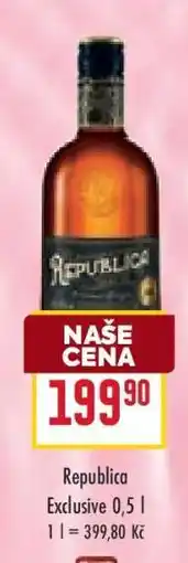 Billa Republica Exclusive 0,5 l nabídka
