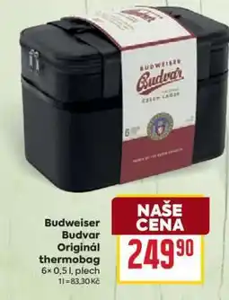 Billa Budweiser Budvar Original Thermobag nabídka