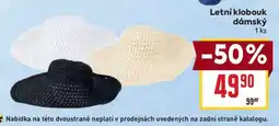 Billa Letní klobouk dámský nabídka