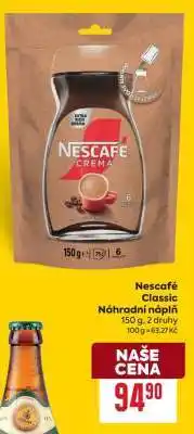 Billa Nescafé Classic Náhradní náplň nabídka