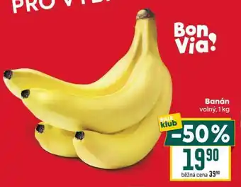 Billa Banán nabídka