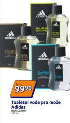 Action Toaletní voda pro muže Adidas nabídka