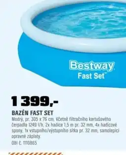 OBI Bazén fast set nabídka