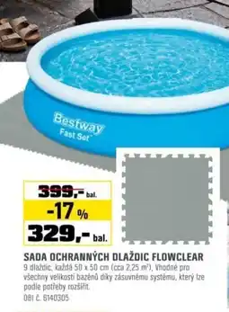 OBI Sada ochranných dlaždic flowclear nabídka