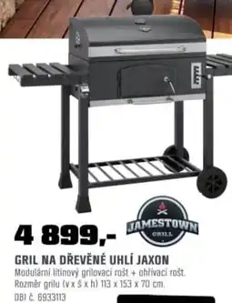 OBI Gril na dřevěné uhlí jaxon nabídka