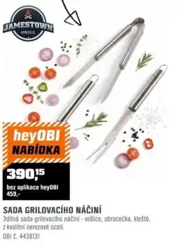 OBI Sada grilovacího náčiní nabídka