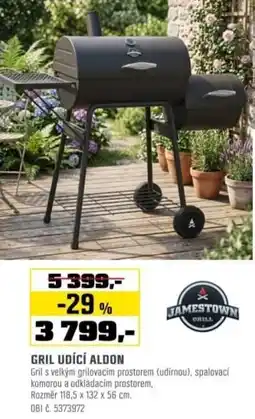 OBI Gril udící aldon nabídka