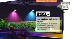 OBI Solární led svítidlo lunar nabídka