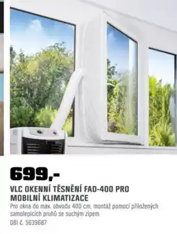 OBI Vlc okenní těsnění fad-400 pro mobilní klimatizace nabídka