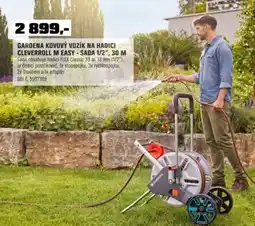 OBI Gardena kovový vozík na hadici cleverroll m easy - sada 1/2" nabídka