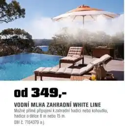 OBI Vodní mlha zahradní white line nabídka