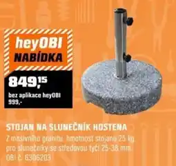 OBI Stojan na slunečník hostena nabídka