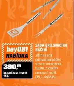 OBI Sada grilovacího náčiní nabídka