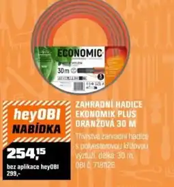 OBI Zahradní hadice ekonomik plus oranžová nabídka