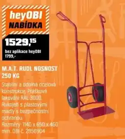 OBI M.a.t. rudl nosnost 250 kg nabídka