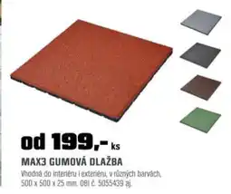 OBI Max3 Gumová dlažba nabídka