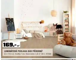 OBI Laminátová podlaha dub přírodní nabídka