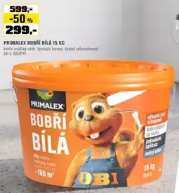 OBI Primalex bobří bílá nabídka