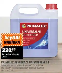 OBI Primalex penetrace univerzální nabídka