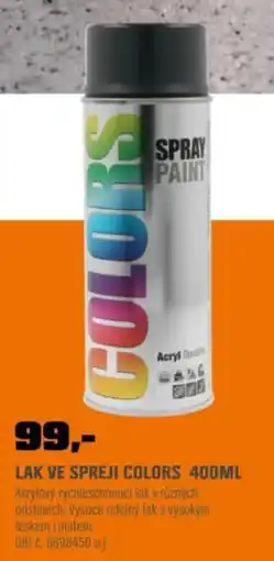 OBI Lak ve spreji colors nabídka