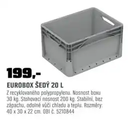 OBI Eurobox šedý nabídka