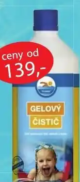 Gelový čistič do bazénu