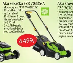 Fortel Aku sekačka FZR 70335-A nabídka