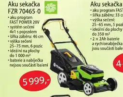 Fortel Aku sekačka FZR 70465-0 nabídka
