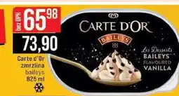 Jip Carte d'Or zmrzlina baileys nabídka