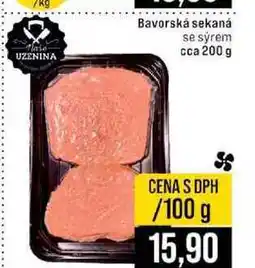 Jip Bavorská sekaná se sýrem cca 200 g 100g nabídka