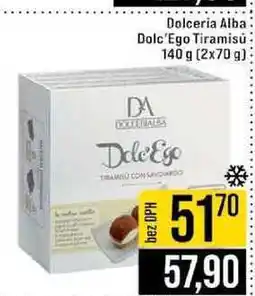 Jip Dolceria Alba Dolc'Ego Tiramisú 140 g (2x70 g) nabídka