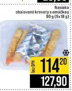 Jip Nasiako obalované krevety s omáčkou 90 g (5x18 g) nabídka