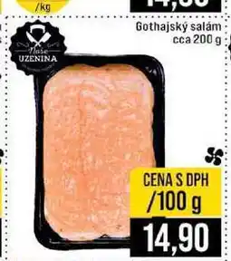 Jip Gothajský salám cca 200 g 100g nabídka