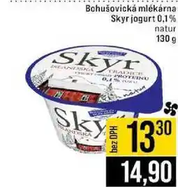 Jip Bohušovická mlékárna Skyr jogurt 0,1% natur nabídka