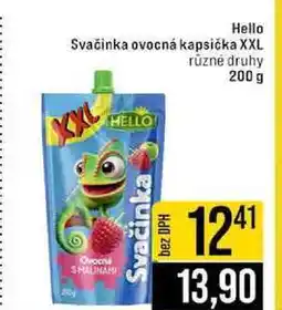 Jip Hello Svačinka ovocná kapsička XXL různé druhy nabídka