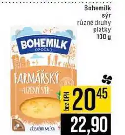 Jip Bohemilk sýr různé druhy plátky nabídka