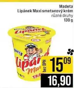 Jip Madeta Lipánek Maxi smetanový krém různé druhy nabídka