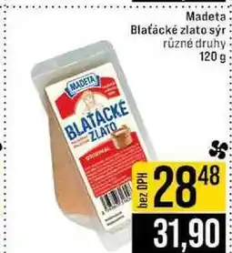 Jip Madeta Blaťácké zlato sýr různé druhy nabídka