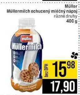 Jip Müller Müllermilch ochucený mléčný nápoj různé druhy nabídka
