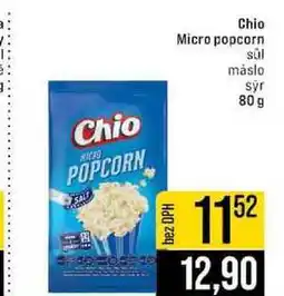 Jip Chio Micro popcorn sul máslo sýr nabídka