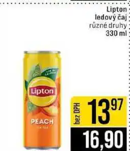 Jip Lipton ledový čaj různé druhy nabídka