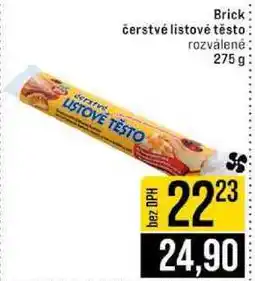 Jip Brick čerstvé listové těsto rozválené nabídka