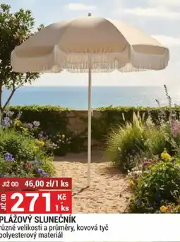 Merkury Market Plážový slunečník nabídka