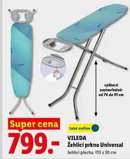 Lidl VILEDA Žehlicí prkno Universal nabídka