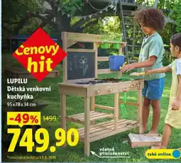 Lidl LUPILU Dětská venkovní kuchyňka nabídka