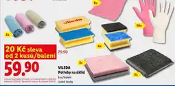 Lidl Vileda Potřeby na úklid nabídka